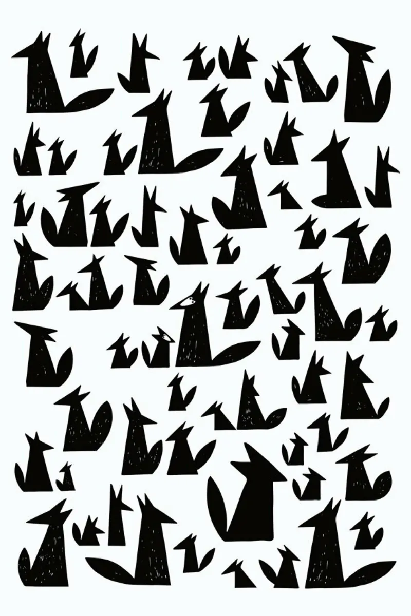 Foxes plexiglass da Richard Hood