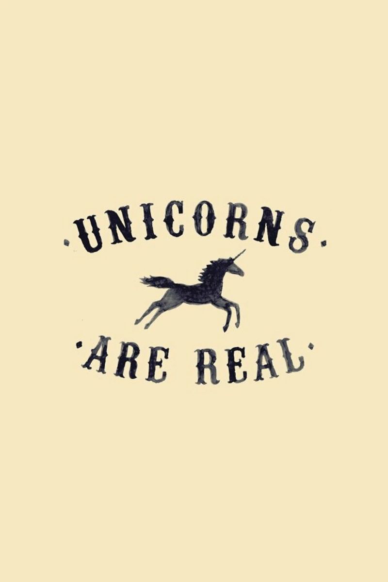 Unicorns Are Real I canvas by Florent Bodart