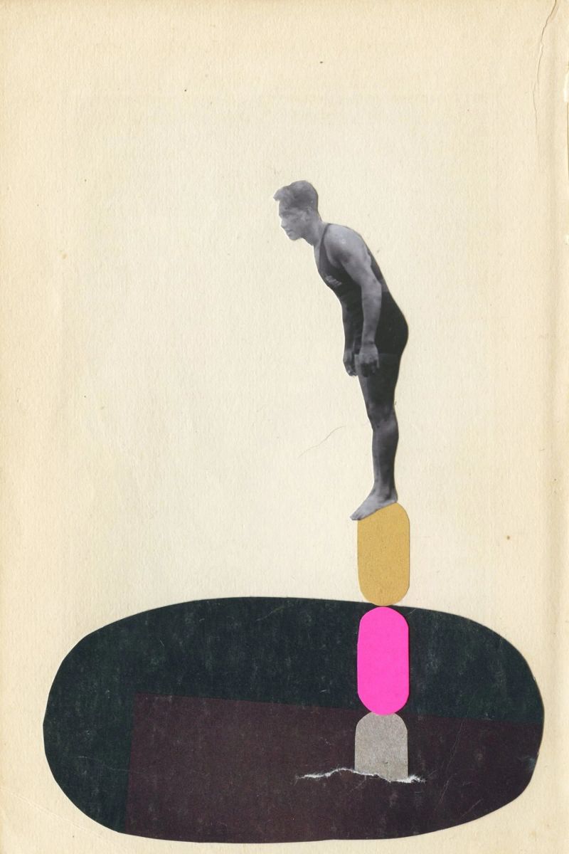 Rock Pool poster by Cassia Beck Collage