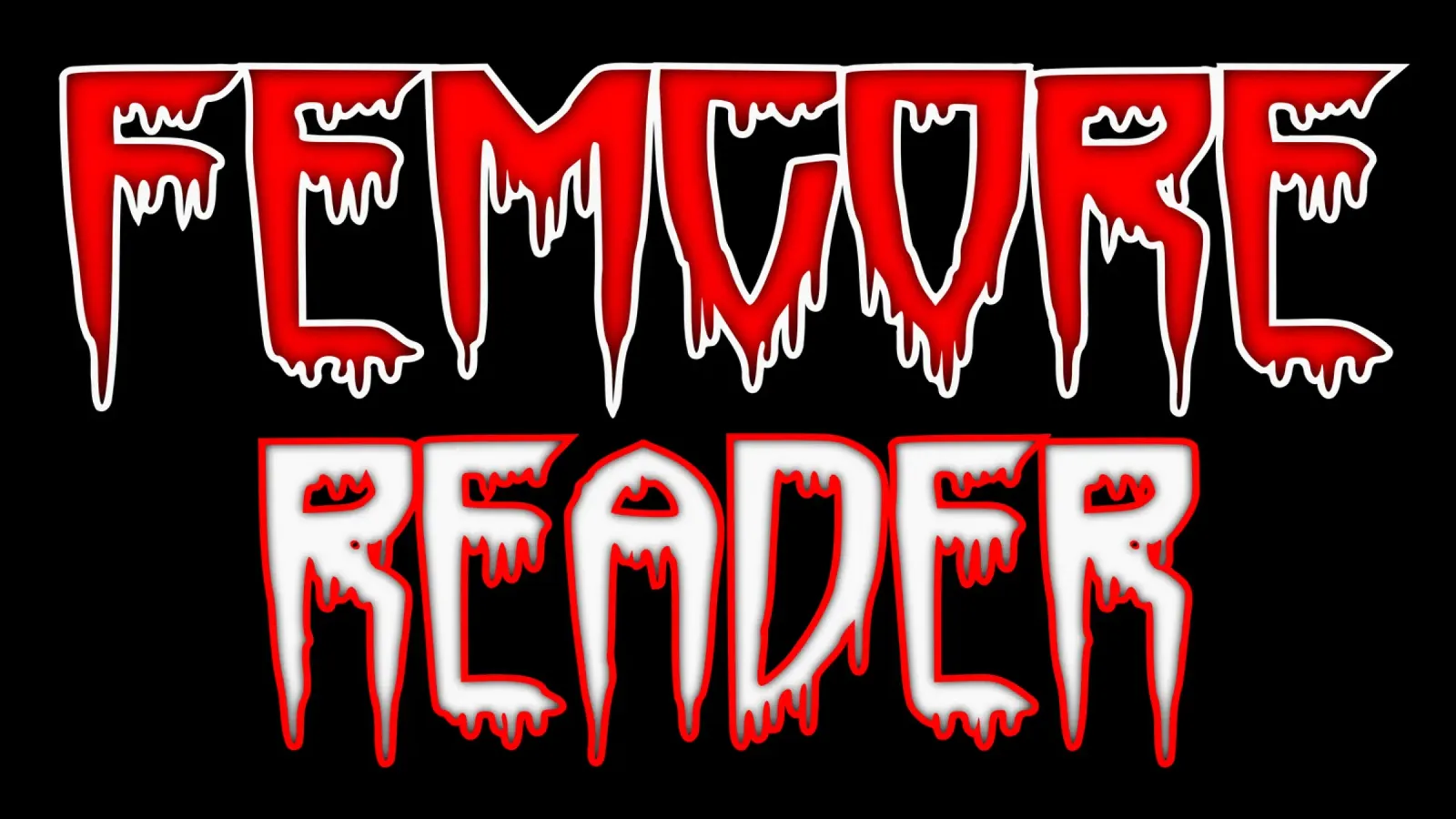 Lettore di libri horror Femgore poster con telaio in legno da sillyindustries