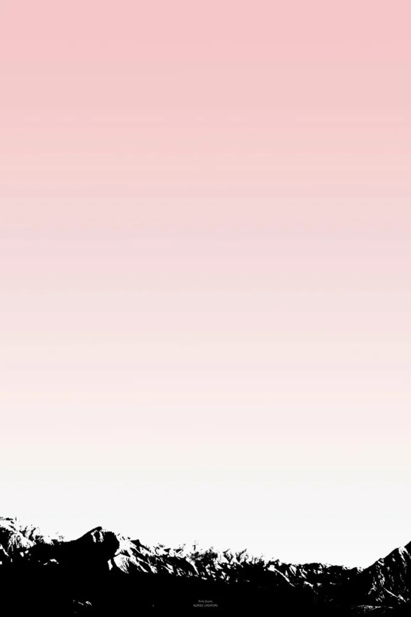 Pink Storm forex plate by Nordic Creators
