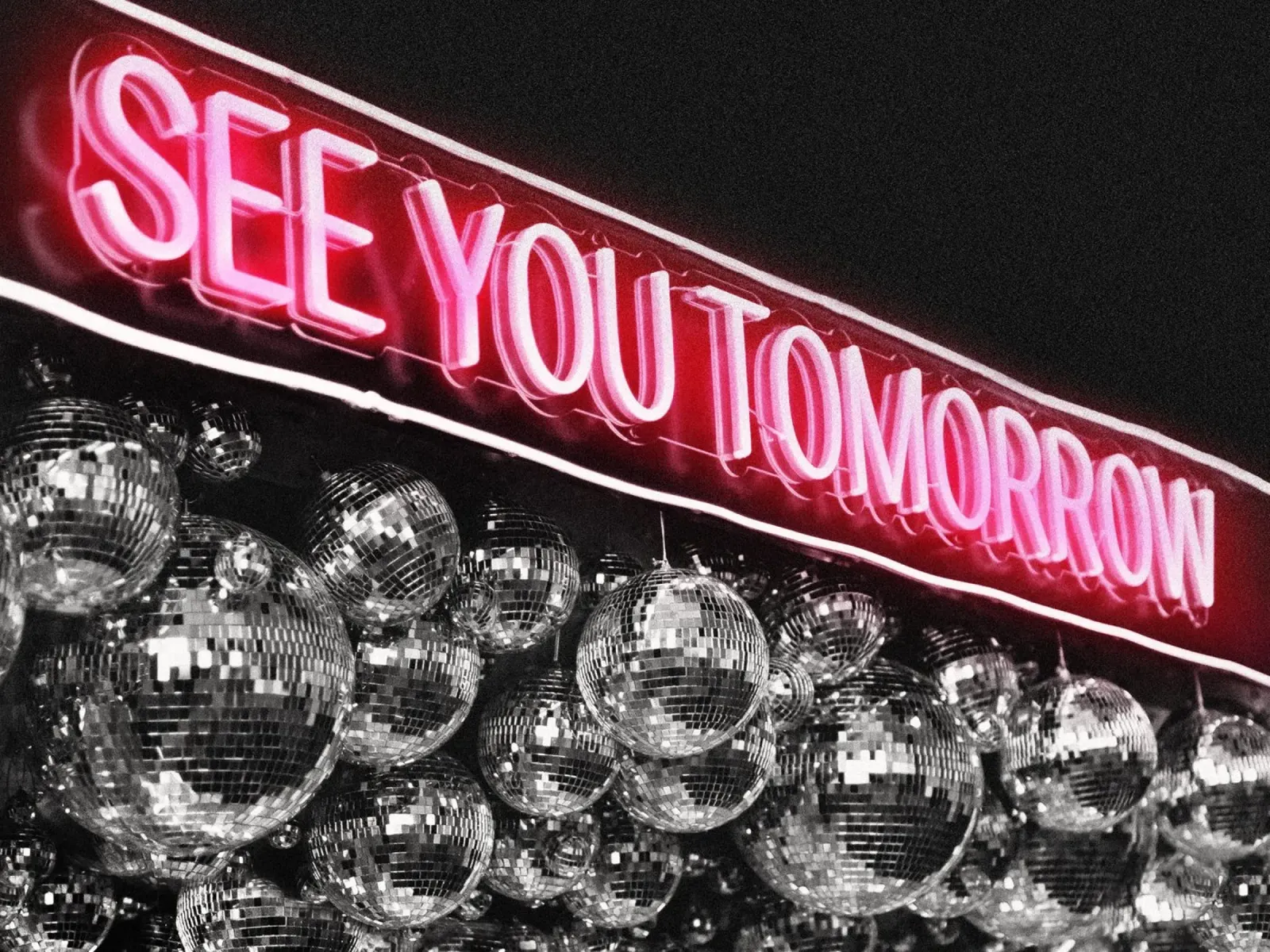 See You Tomorrow poster con telaio in plastica da Dagmar Pels