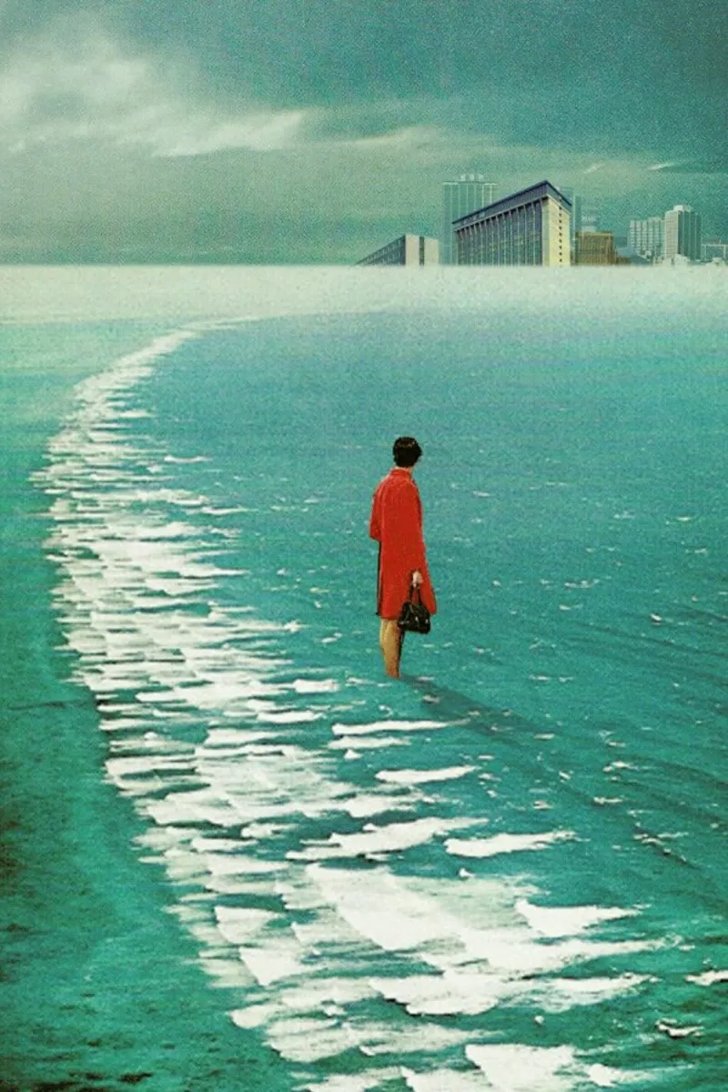 Waiting for the Cities to Fade Out alluminio dibond da Frank Moth