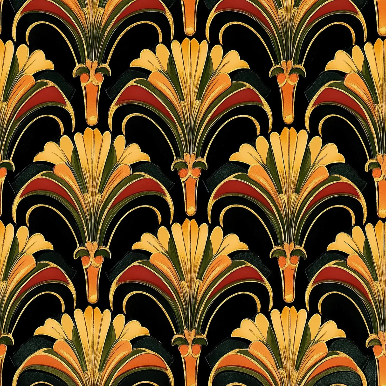 Art déco - Opulente Dynamik alluminio dibond da Golden Era
