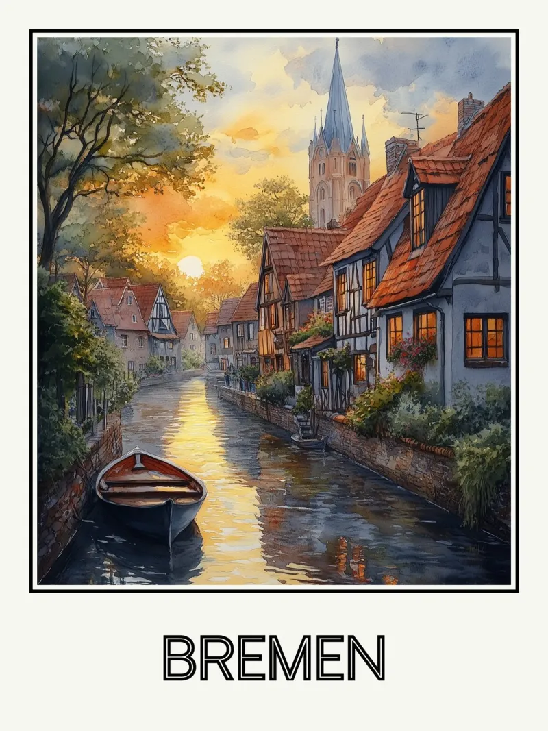 Brema poster da Frame the World