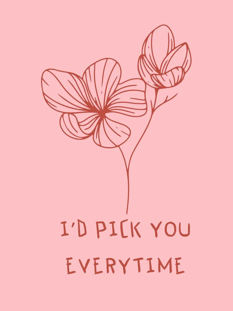 "I'd pick you every time plexiglass da ramosashop