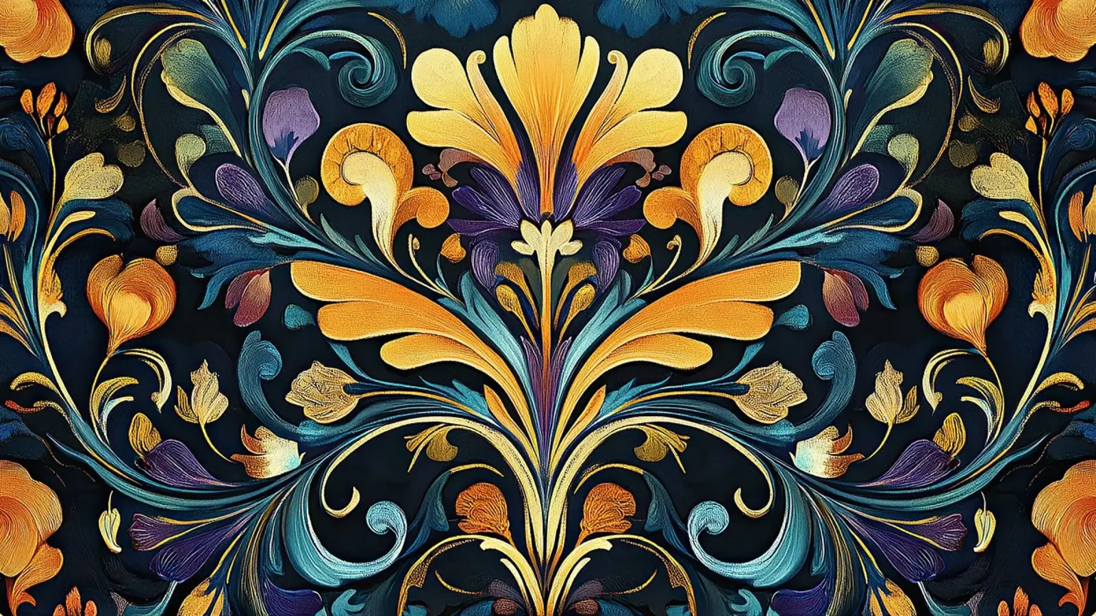 Art Nouveau - Un mondo di bellezza stilizzata pellicola backlit da Artful Bloom