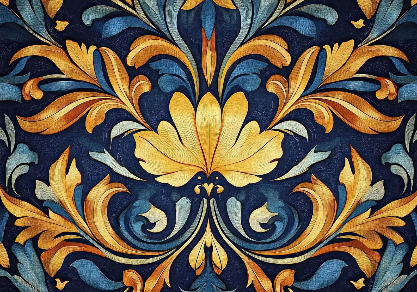 Art nouveau - elegance in lines canvas by Artful Bloom