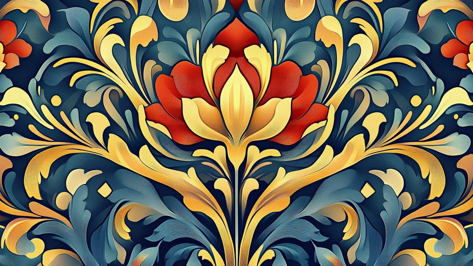 Jugenstil - Spiegel der Moderne poster by Artful Bloom