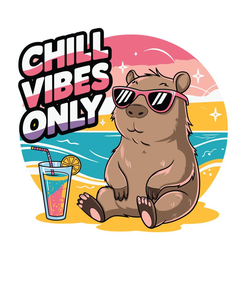 Chill Vibes Only canvas by edsonramosart