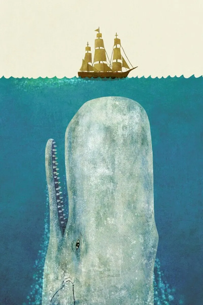 The Whale plexiglas de Terry Fan