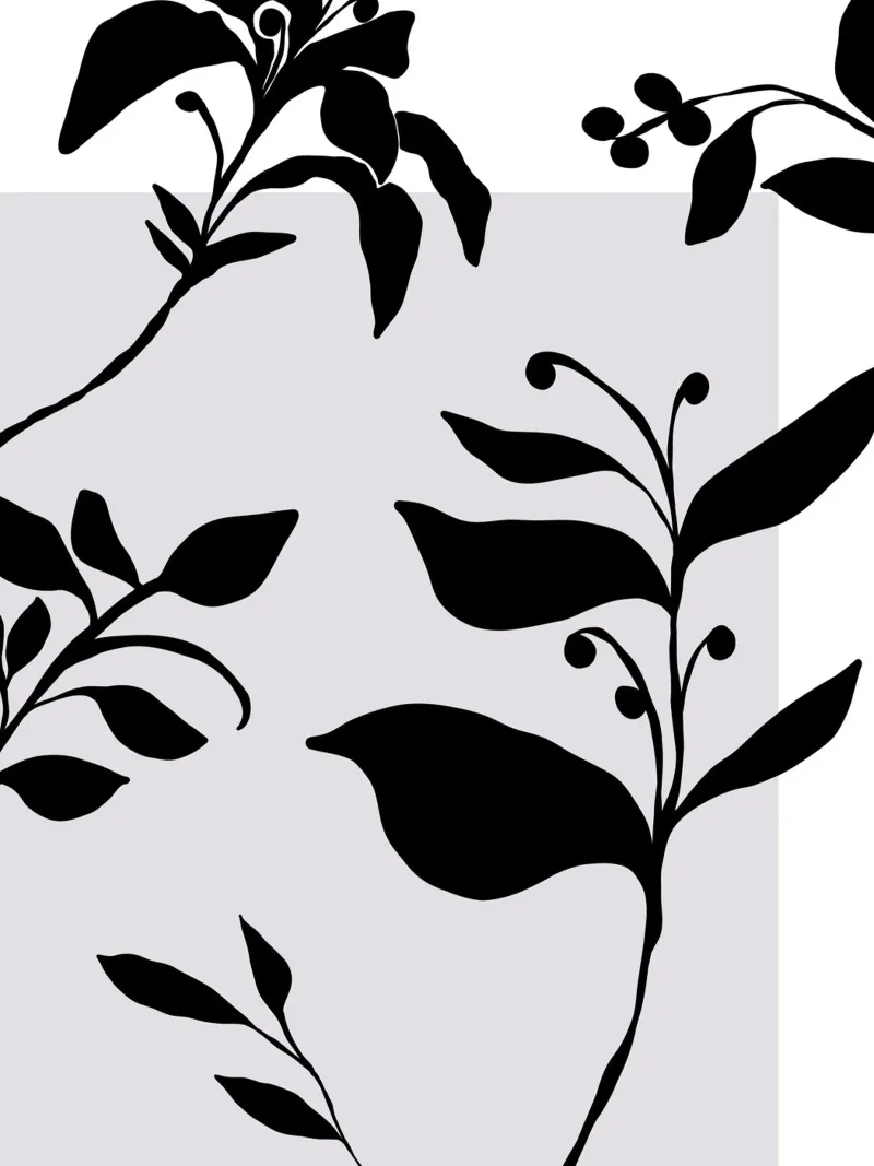 Delicate Line No 30 canvas van treechild