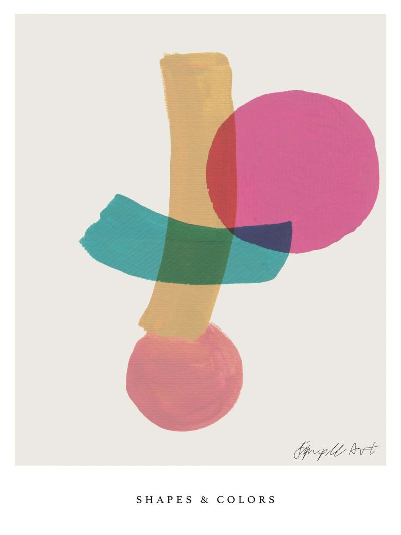 Simple Art Line No 4 canvas by treechild